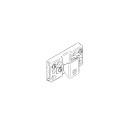KEX Placa fixare usa 150mm,3D,gri antracit